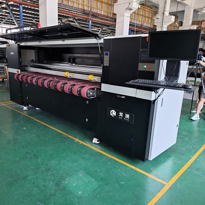 Impresora de chorro de tinta acanalada de la caja de la impresora de Cmyk Digital 2500m m que alimentan