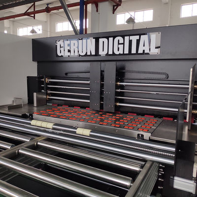 impresión de Jetting Corrugated Digital de la impresora de chorro de tinta del solo paso de 533m m
